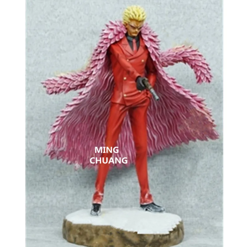 Статуя одна штука бюст молодой Donquixote Doflamingo полный-длина портрет Смола фигурку