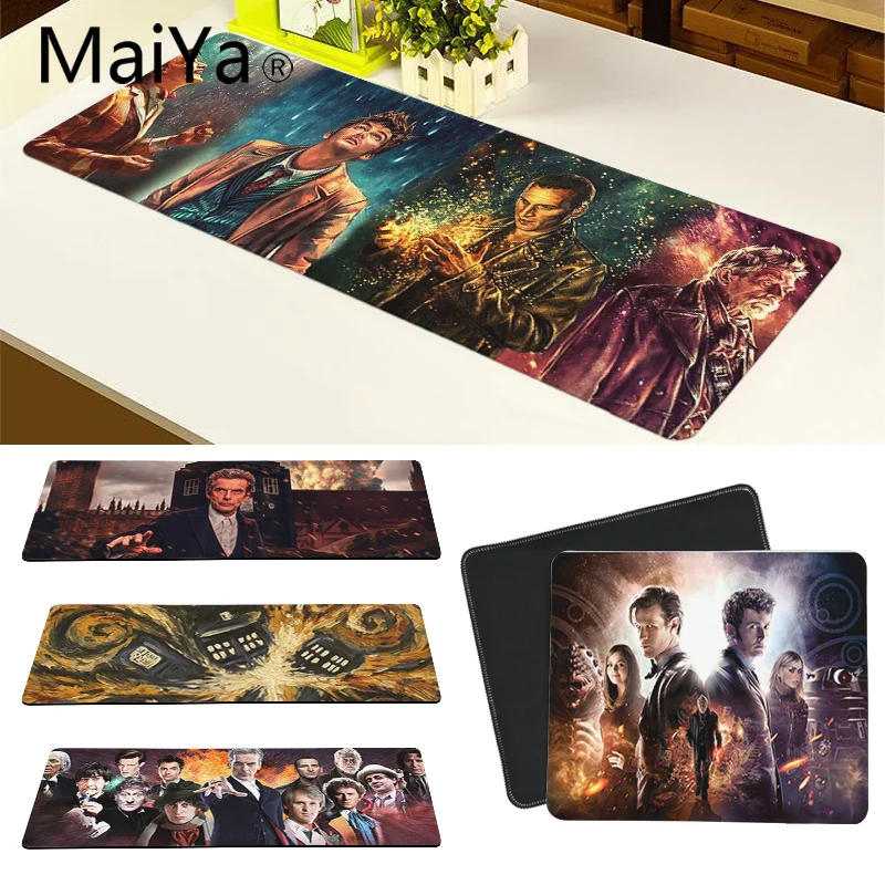 Maiya высокое качество Doctor Who Phone Box DIY дизайн игровой с узором коврик для мыши