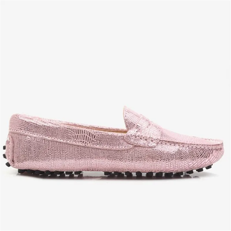 

New Style Shoes Women 2023 Shoes Women 100% Genuine Leather Women Flat Shoes Casual Loafers Moccasins Lady Driving Shoes