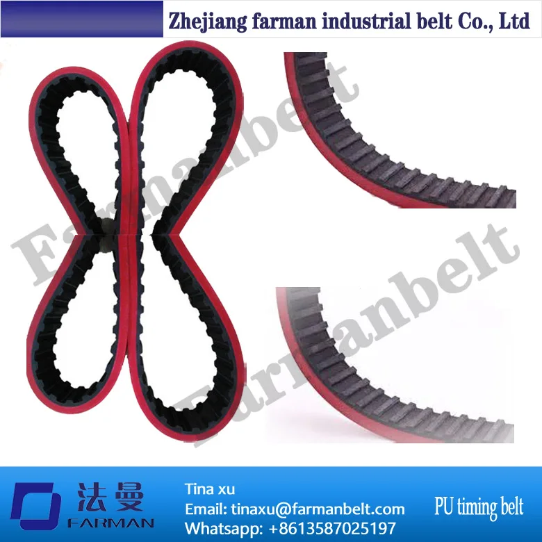 Гарантия качества из нержавеющей стали ядро Бесшовные pu Ремень ГРМ s5m|pu timing belt|timing