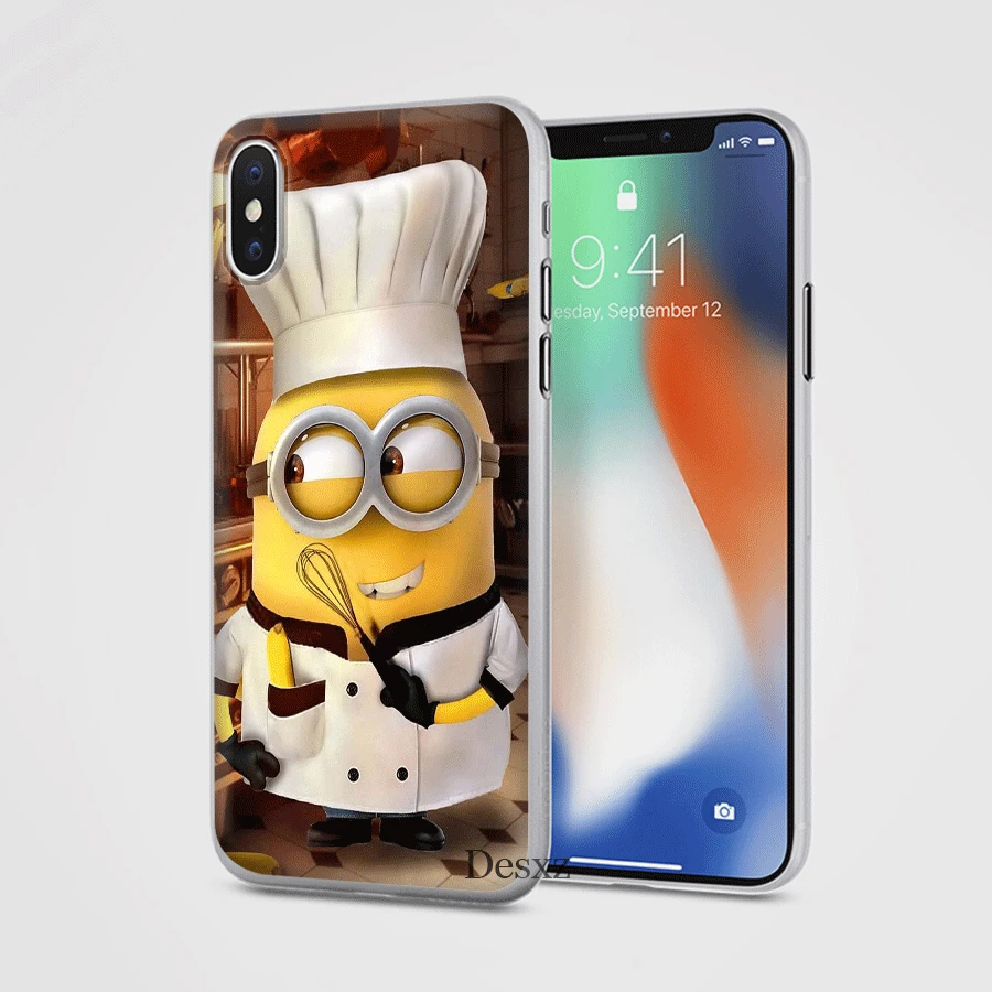 Мобильный телефон чехол для iPhone 7 8 Plus 11 Pro XR X XS Max 5 5s SE 6 6s Чехол Миньоны мой Единорог