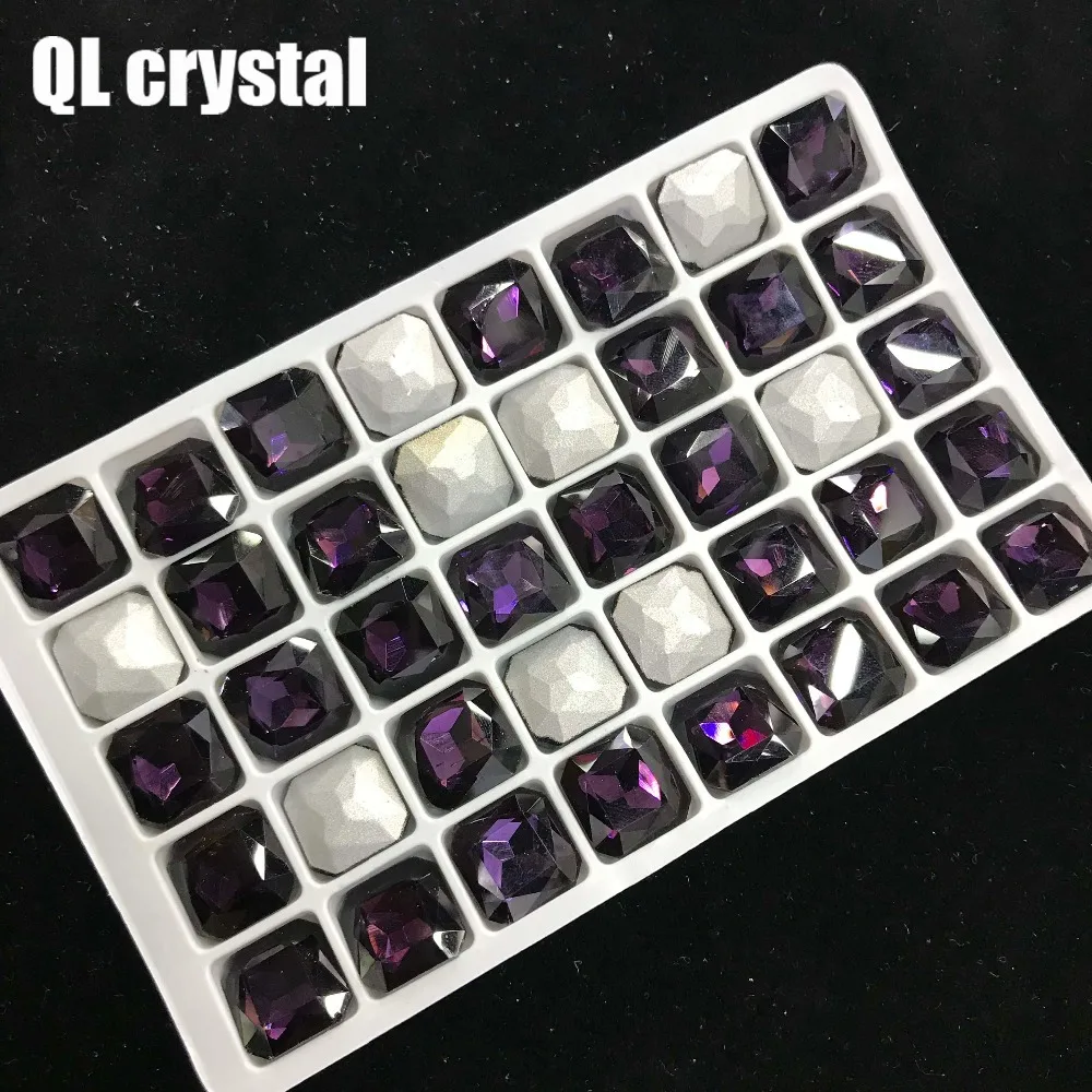 QL Crystal ALL SIZE Octagon Square Pointback Rhinestone High Quality for Jewelry Making DIY Accessories | Дом и сад