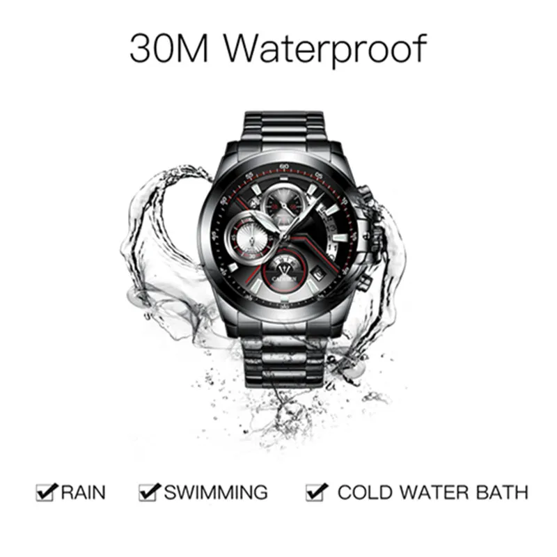 Люксовый бренд секундомер часы кварцевые военные спортивные водонепроницаемые