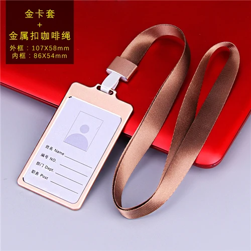 String Gold ETya, для женщин и мужчин, держатели для кредитных карт, унисекс, с именем, для бизнеса, для работы, сумка, чехол, для студенческого автобуса, для ID карты, чехол, сумка - Цвет: String Gold