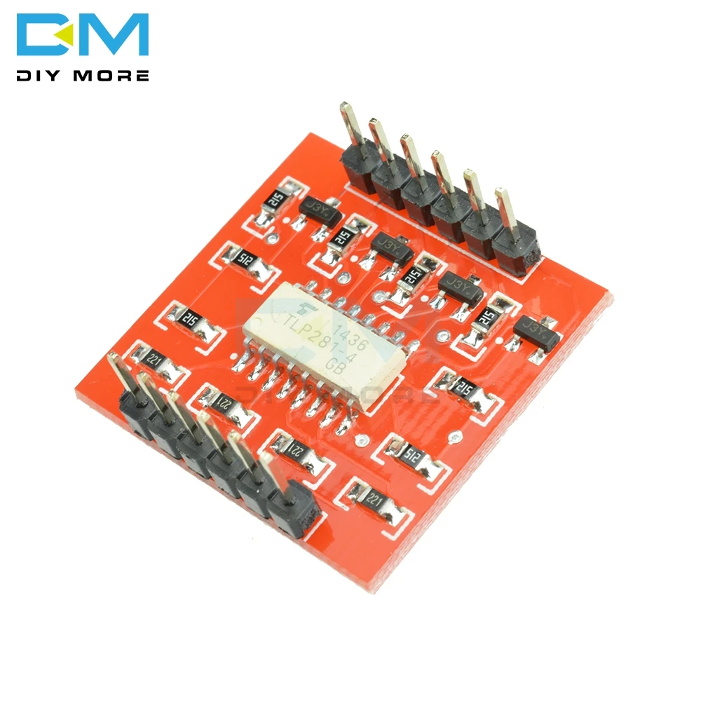 4 канальный оптоизолятор TLP281 модуль расширительной платы для Arduino изоляция