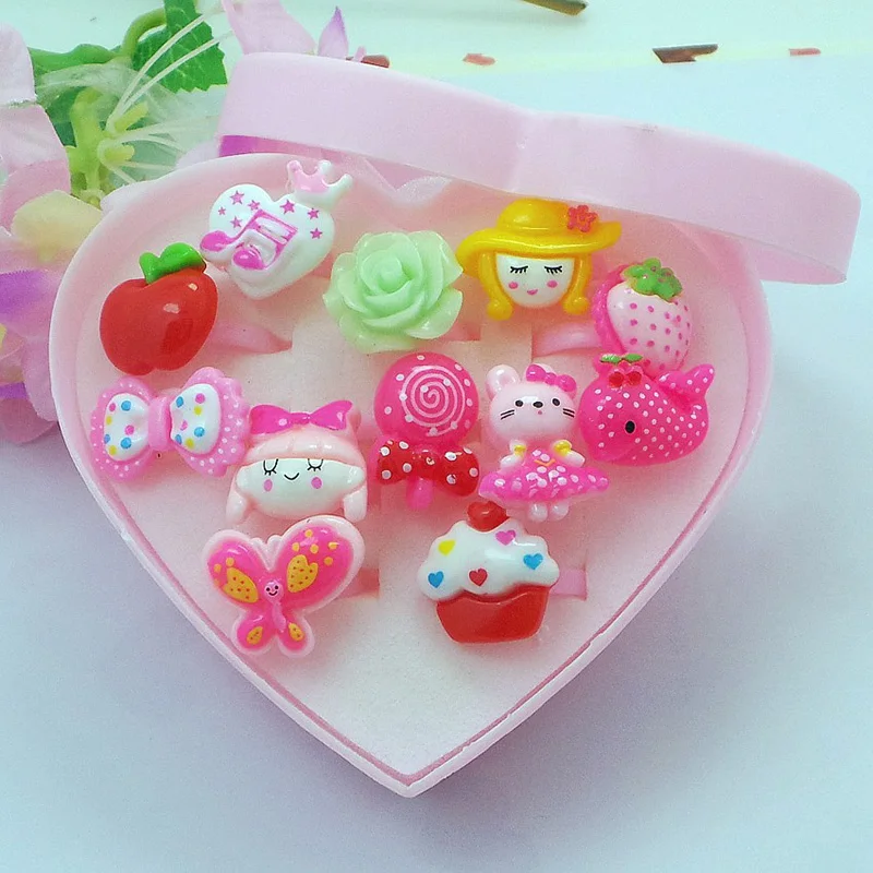 ISINYEE Cute 12 шт./компл. Микс Цветок Сердце Животное Искусство для малышей детей