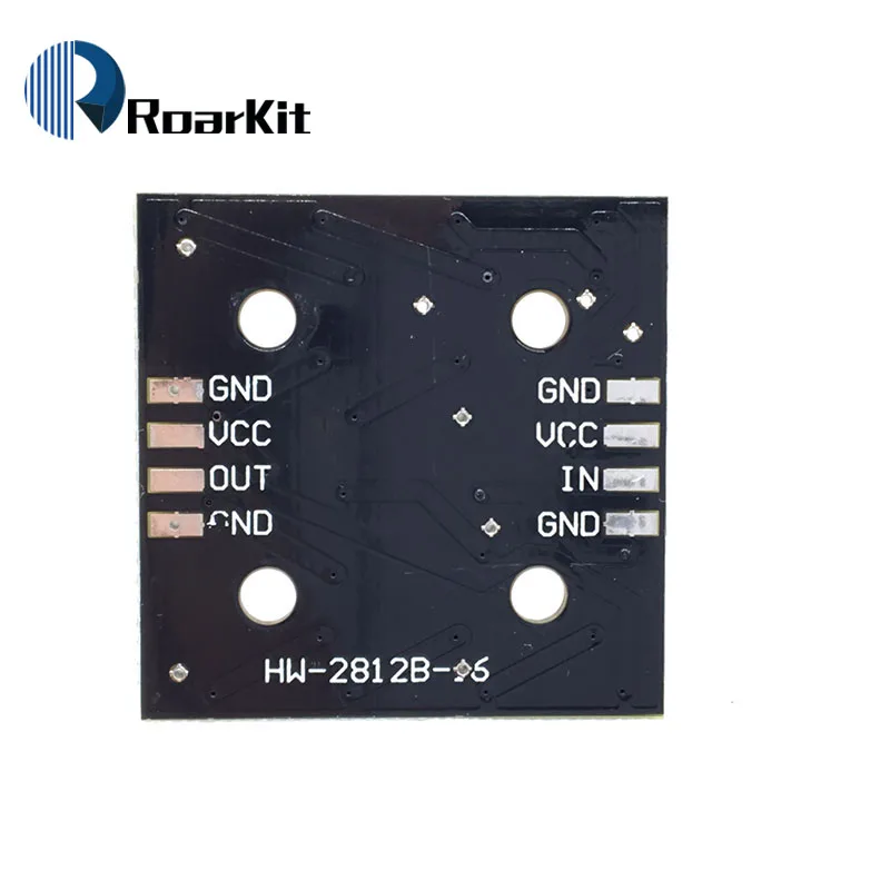 WS2812B 4*4 16 битная полноцветсветодиодный 5050 RGB Светодиодная панель WS2812 для Arduino