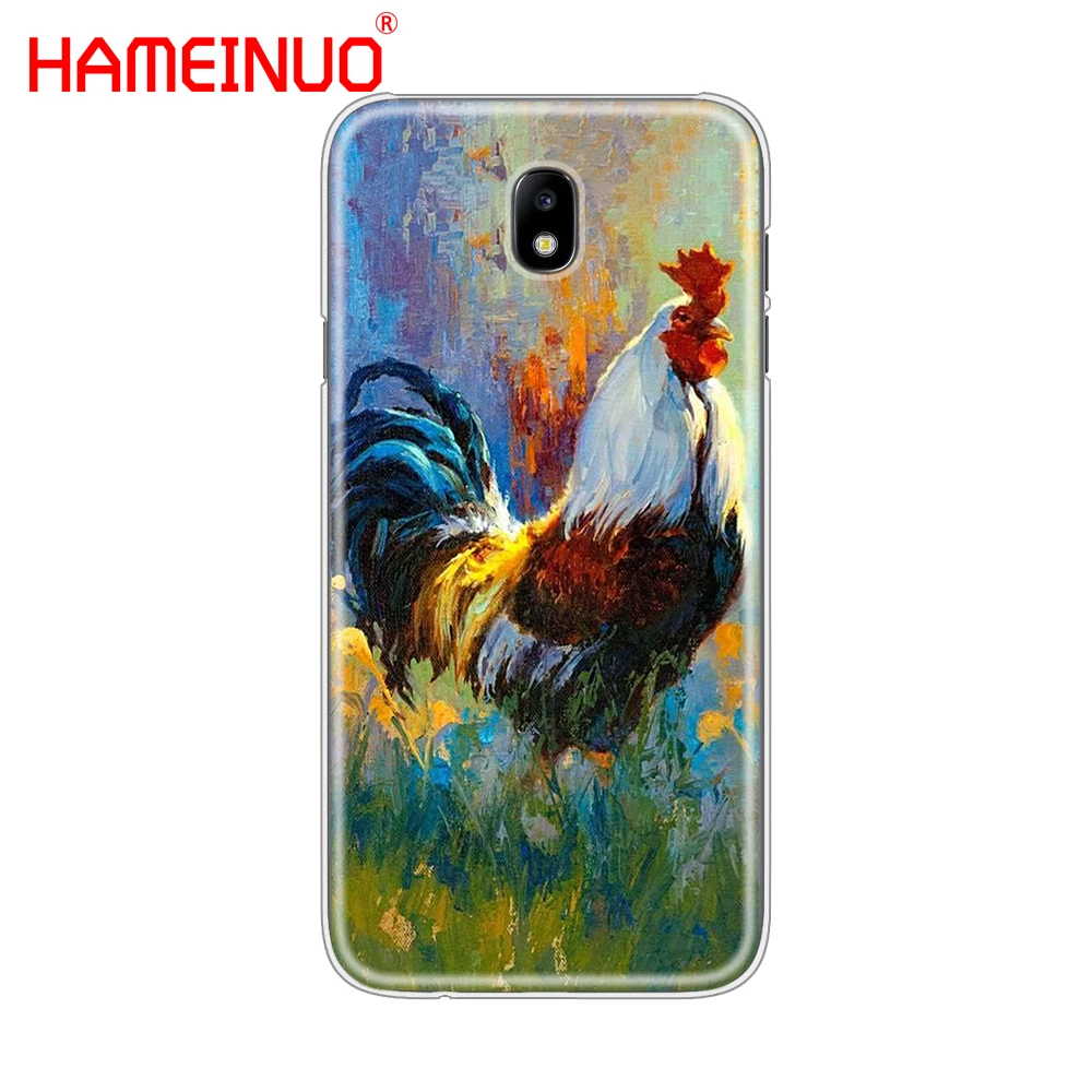 HAMEINUO большой петух с курицей Роскошный Гибридный чехол для телефона Samsung Galaxy J3 J5 J7