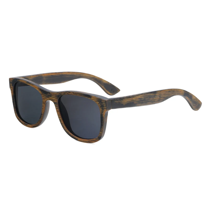 Фото Солнцезащитные очки BerWer Polarized из дерева, мужские и женские, дизайнерские, оригинальные, из бамбука, Oculos De Sol Masculino №5