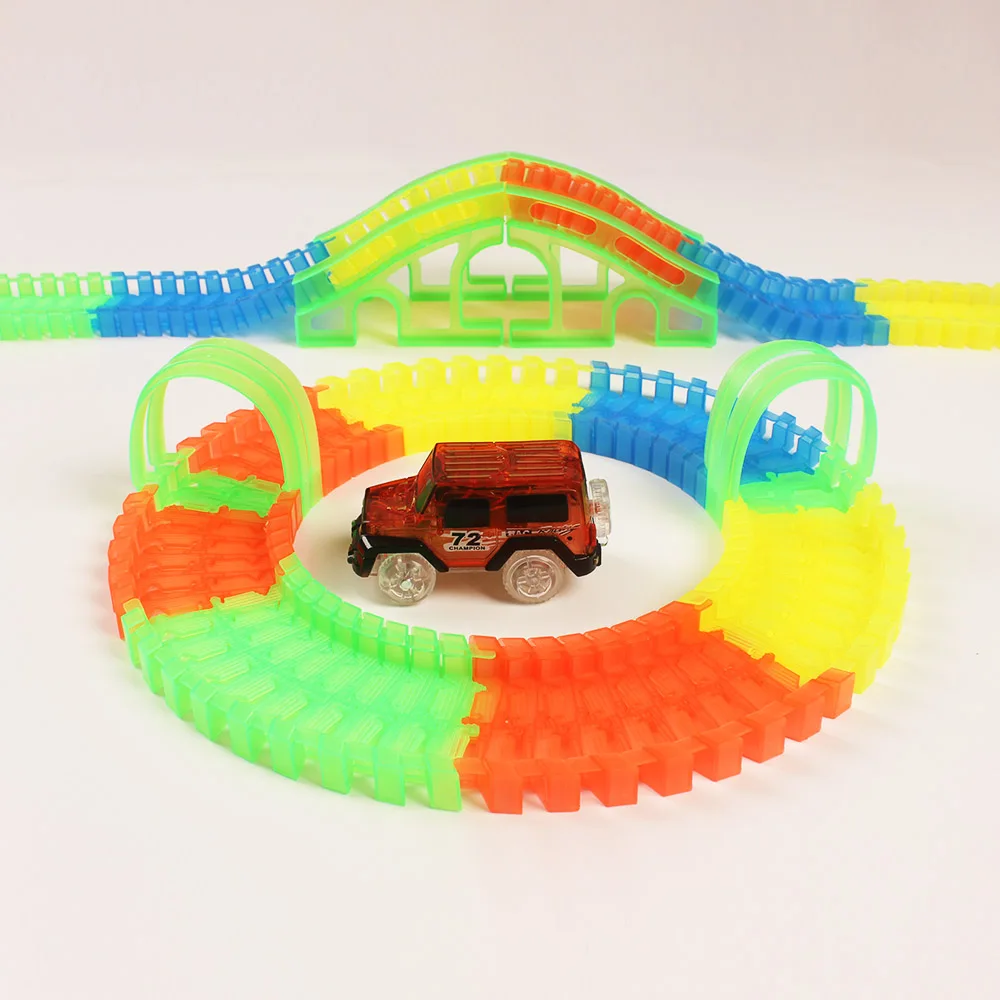 4 5 см Магическое свечение Raceway изгиб в темноте Flex Flash сборка игрушка 360 100 шт