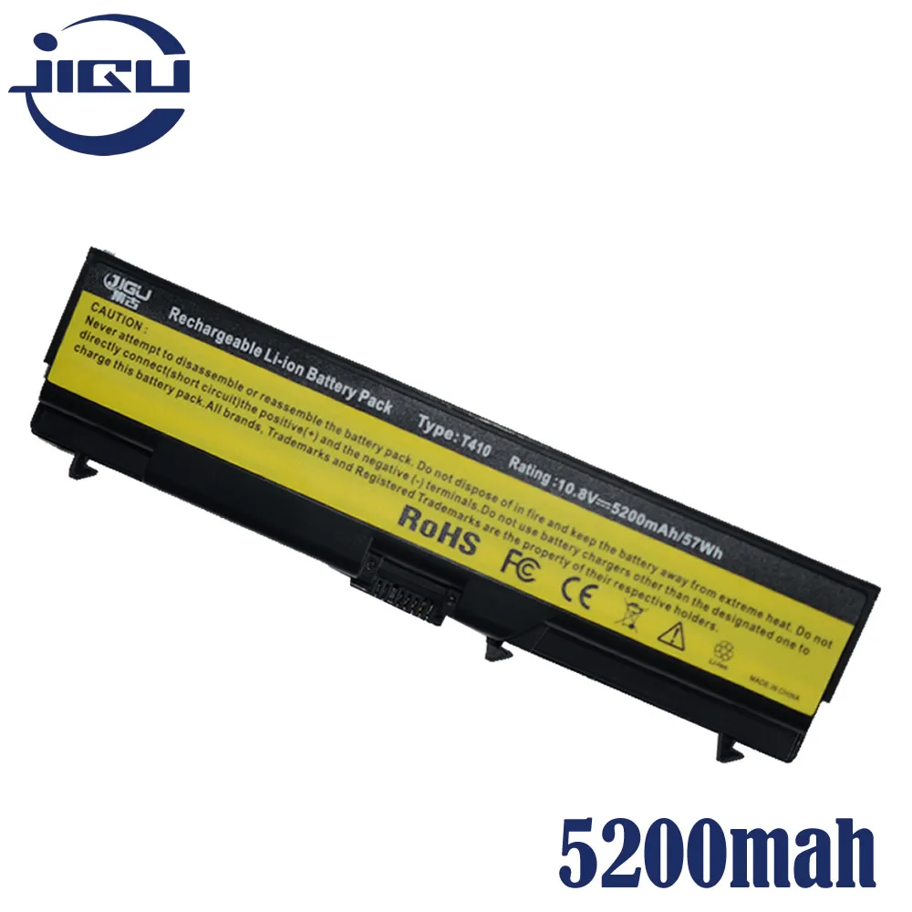 Аккумулятор JIGU для Lenovo ThinkPad Edge E40 E50 L410 L412 L420 L421 L510 L512 L520 SL410 SL510 T410 T420 T510 T520 W510 W520|battery