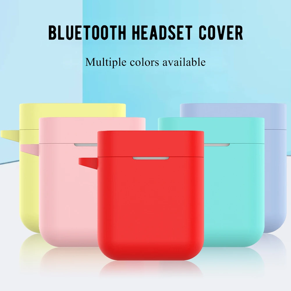 Мягкий силиконовый чехол для беспроводных наушников из ТПУ с Bluetooth Xiaomi Airdots Pro