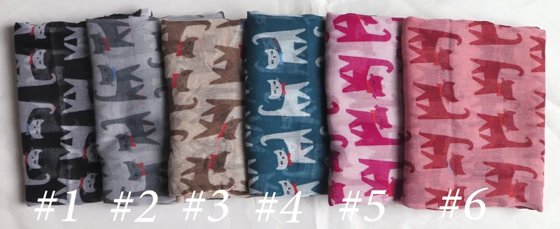 Женский большой шарф шаль с принтом кошек и животных|shawl wrap|scarf shawl wraplarge scarf |