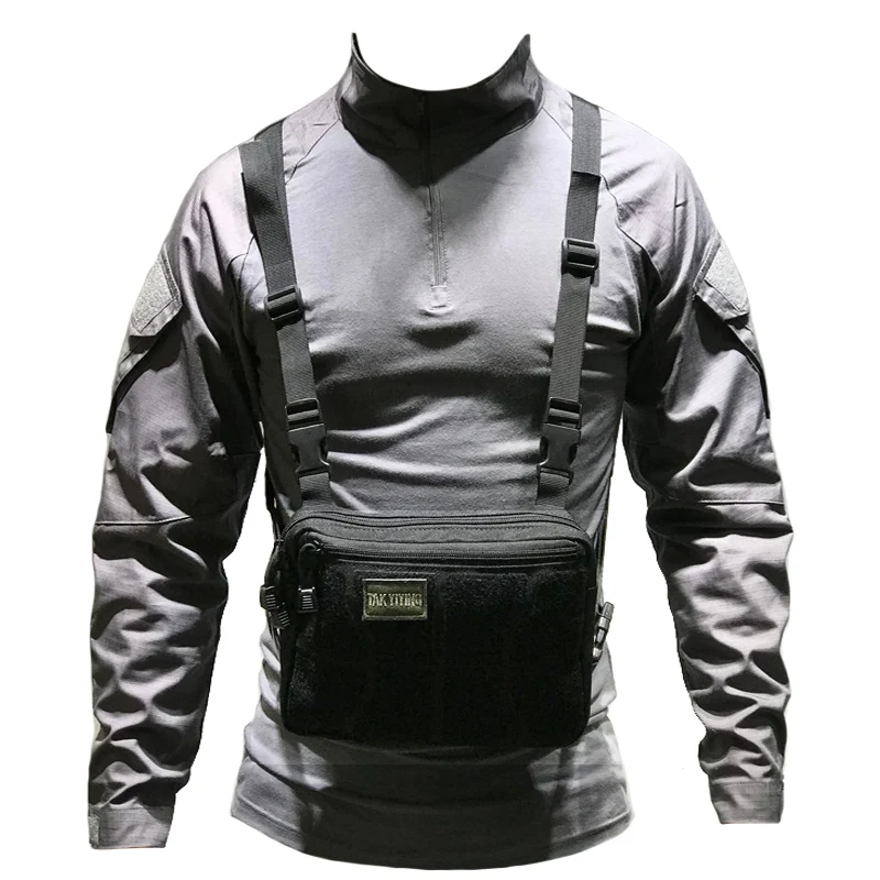 Регулируемая тактическая нагрудная сумка с подтяжками|Сумки для охоты| |