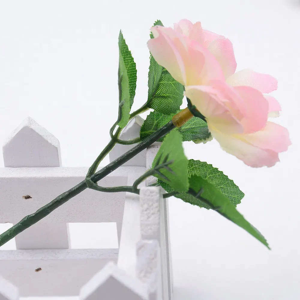 10pcs 6*10cm Artificial Green Leaf Flower Wedding Home Decoration Leaf DIY Scrapbooking Craft Fake Flowers