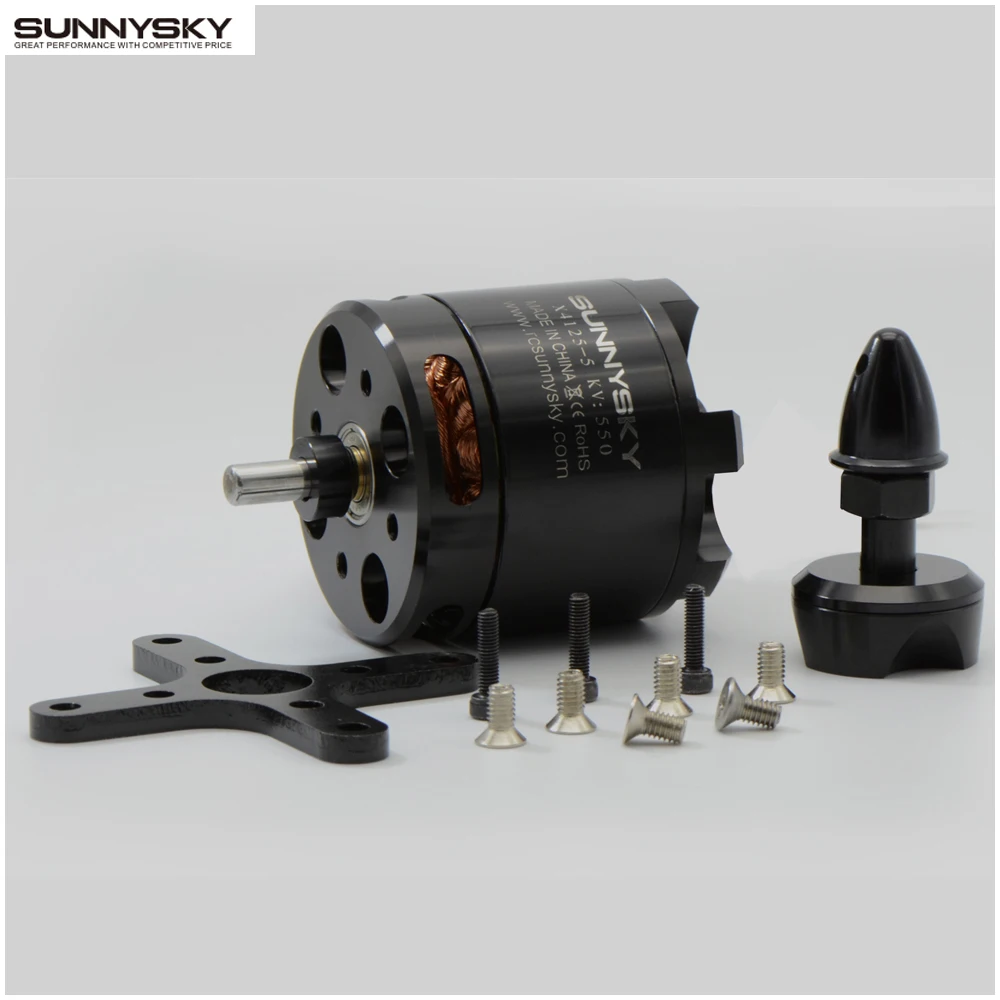 Sunnysky X4125 KV465 550KV 6 s высокая эффективность бесщеточным Мотором фиксированной крыла