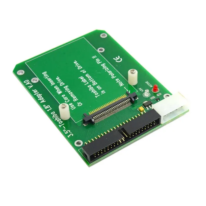 50PIN 1 8 &quotMicro Drive to 3 5&quot 40pin IDE адаптер для Toshiba жесткого диска|40pin ide|ide 1.81.8 ide adapter |