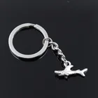 Новинка, модный мужской брелок 30 мм, металлический держатель сделай сам, цепочка, винтажная подвеска в виде рыбы акулы 24x12 мм серебристого цвета, подарок