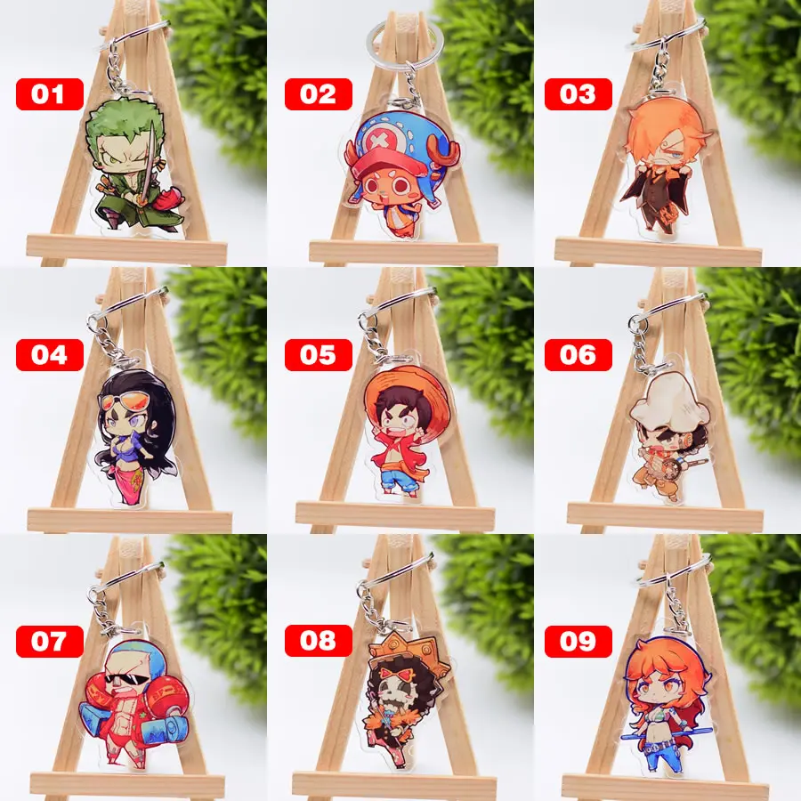Group W Милый мультяшный брелок Наруто/My Hero Academy, брелок с Аниме Драконий шар, брелок, горячая распродажа - Цвет: Group W