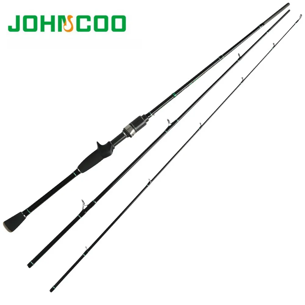 JOHNCOO новейшая 2 1 м литье и спиннинговая Удочка 10 г вес приманки 3 секции карбоновая