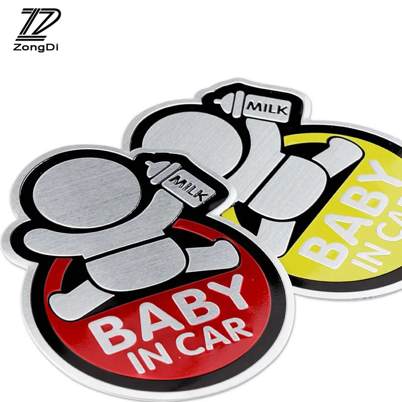 Металлические декоративные стикеры ZD Baby In Car Styling для Mazda 3 6 CX 5 Suzuki Grand Vitara SX4 | Отзывы и видеообзор