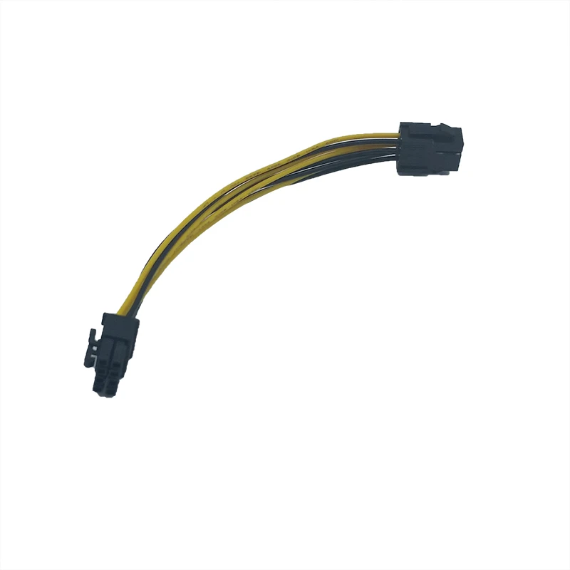 10 шт./лот PCI Express E 6 Pin 8 to p pci e адаптер для графической карты кабель питания 18 см ПК|pci