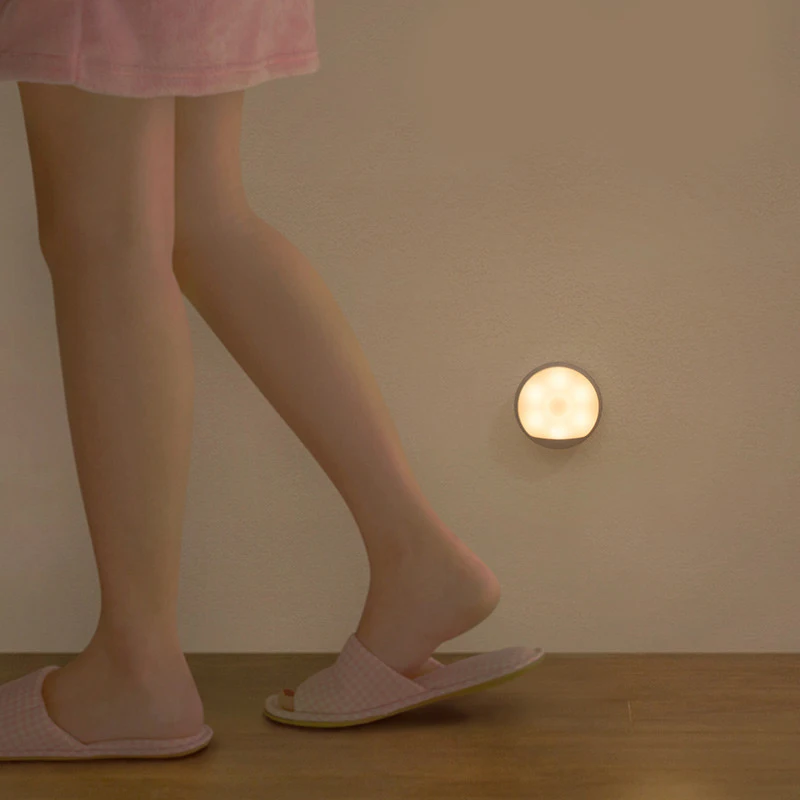 Светодиодный ночник Xiaomi Mijia Yeelight Инфракрасный магнитный с крючками датчиком
