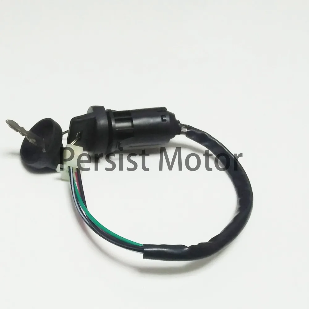 4 провода ключ зажигания для 50 куб. См 70 90 110 125 водостойкий JCL квадроцикла|ignition switch