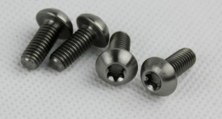 12 шт. крепежные болты из титанового сплава для велосипедного тормоза M5 X 10 мм |
