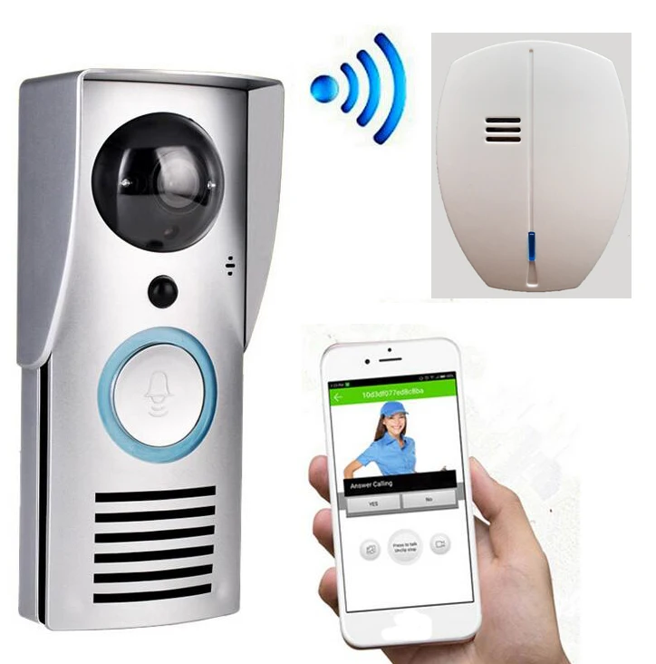 Wifi 720P видео дверной звонок беспроводной домофон монитор звонок HD камера PIR датчик движения ночное видение разблокировка
