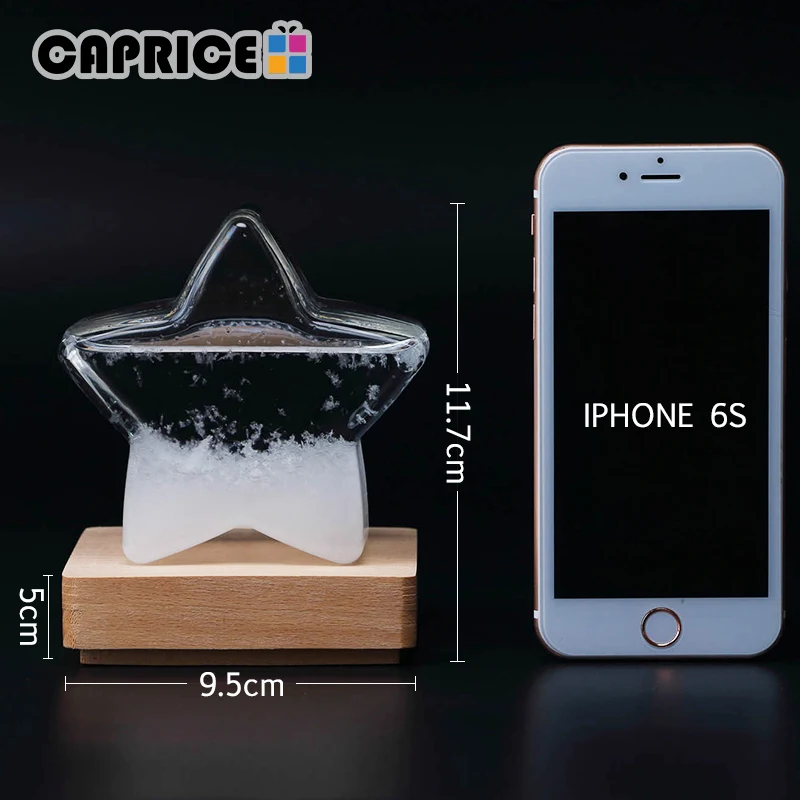 Прогноз погоды штормовое стекло кристалл темп капля Бесплатная Гравировка