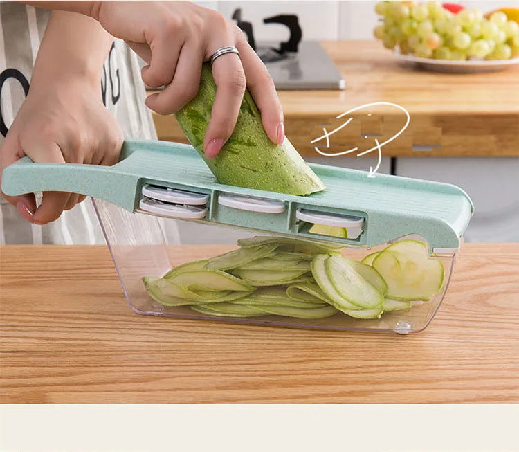 Домашний измельчитель картофеля кухонный предмет многофункциональный измельчитель уничтожитель овощей набор с ручной защитой