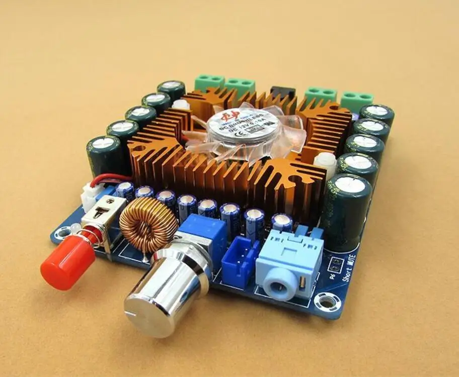 DC 12-16V TDA7850 4-канальный 50W * 4 HIFI автомобильный стерео аудио усилитель плата +
