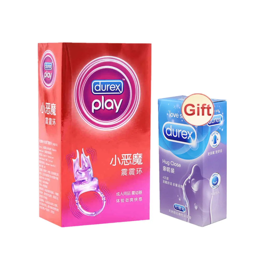 Durex вибрационное кольцо для мужчин Стимуляция клитора ультра вибратор