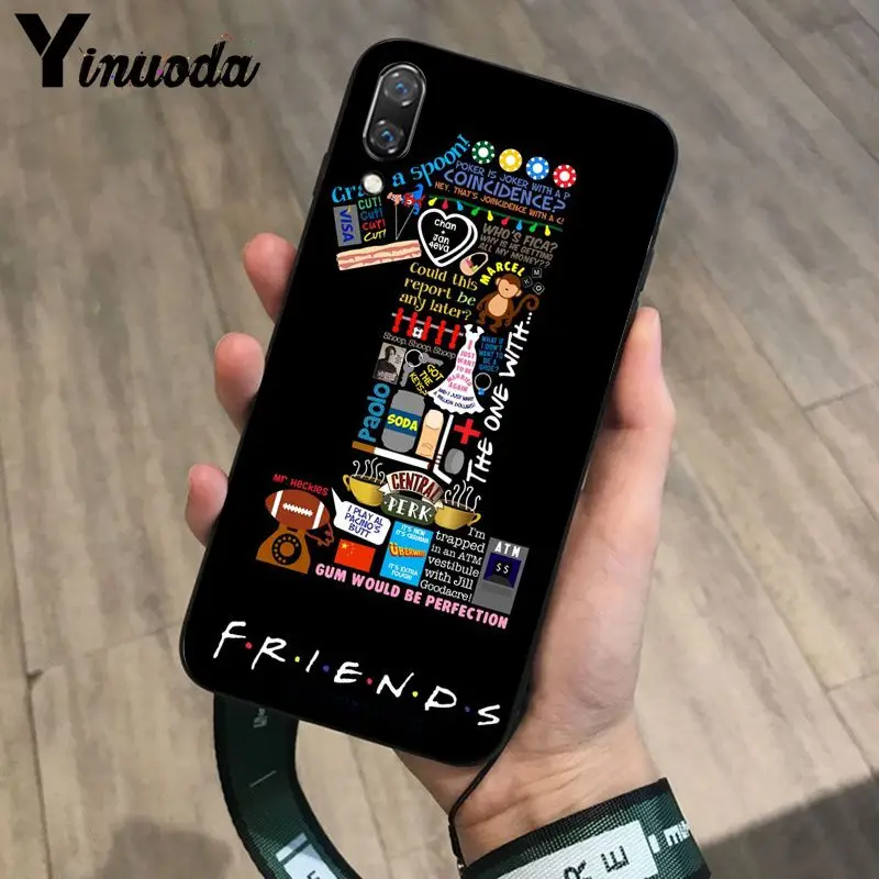 Роскошный высококачественный защитный чехол для телефона Yinuoda Friends Season TV DIY Huawei