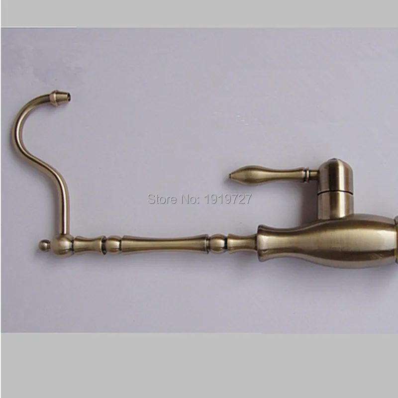 Новинка 100% латунь античная бронза Стандартный рычаг сенсорный Flo короткий