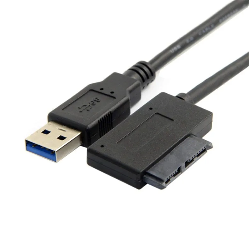 USB 3 0 до 7 + 6 13Pin тонкий SATA ноутбук CD/DVD ROM Оптический привод адаптер кабель|Кабели