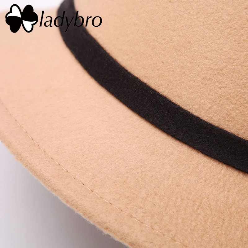 Ladybro осенне зимняя женская шапка сетчатая Цветочная Женская Шляпа Fedora