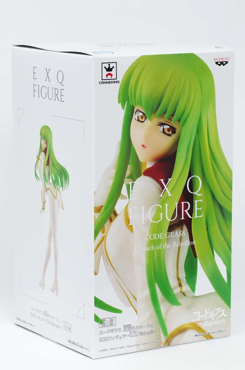 100% оригинальная Коллекционная Фигурка Banpresto EXQ C.C. Пилотный костюм из Code Geass: Lelouch of