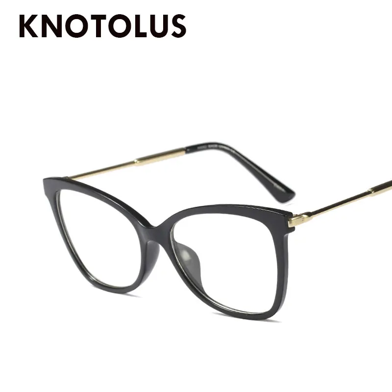 Knotolus оптические очки для близорукости женские с красной оправой винтажные