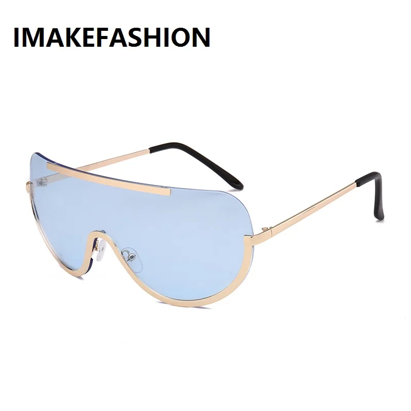 IMAKEFASHION 2017 оверсайз солнцезащитные очки для женщин большой экран люкс JWW236|oversized