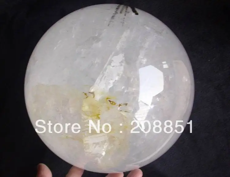 39.7LB HUGE NATURAL GREEN HAIR TOURMALINE INCLUSION CLEAR QUARTZ CRYSTAL SPHERE BALL HEALING Wholesales Price Free Shipping | Дом и сад