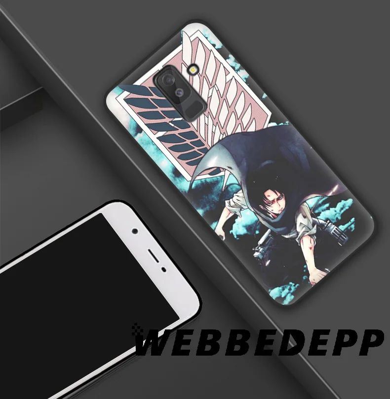 WEBBEDEPP Attack on Titan Soft TPU Silicone Case for Samsung Galaxy S10 S10e S9 S8 Plus S7 S6 Edge &amp J6 |