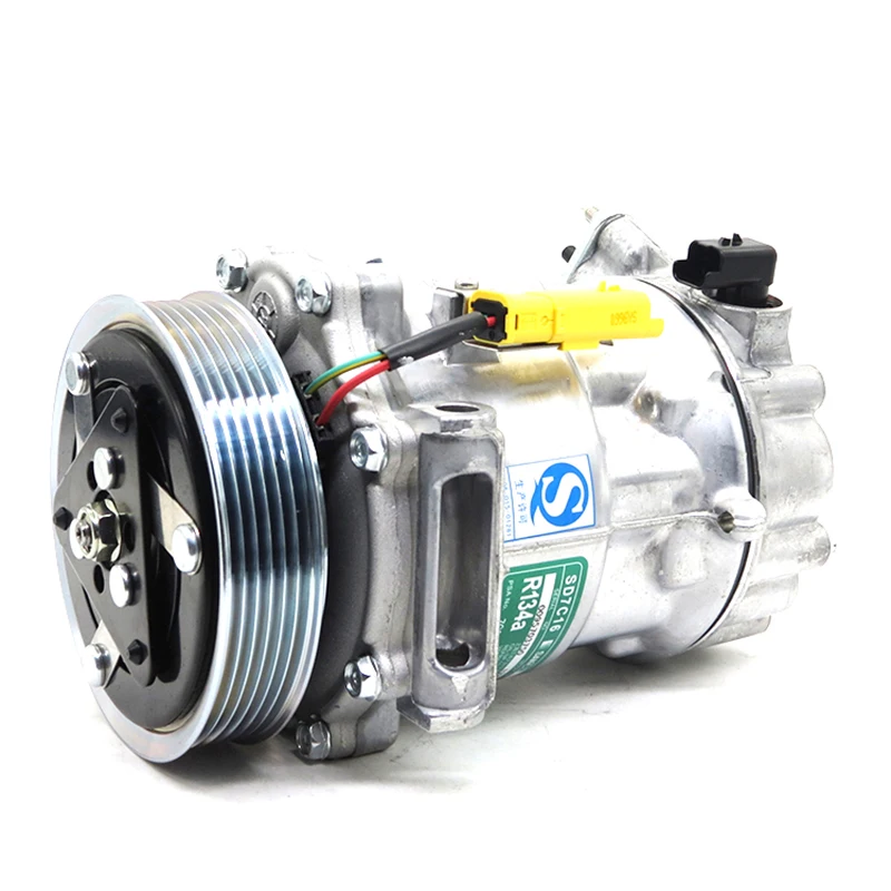 Baificar Brand New Genuine Air Conditioner Compressor 6/7 Cylinder For Peugeot 206 207 307 308 407 408 508 Citroen C2 C5