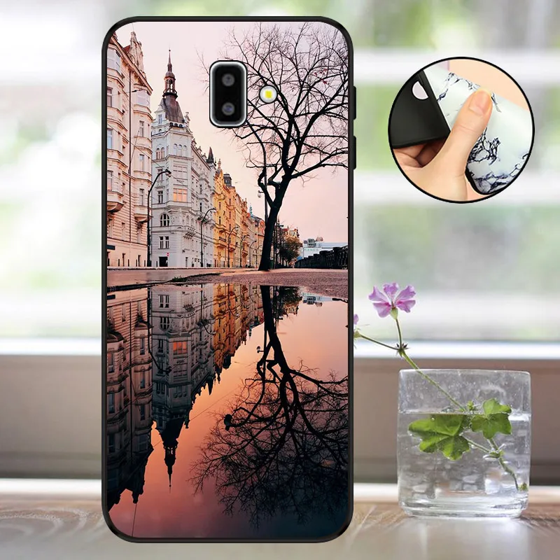 Для samsung Galaxy J6 чехол силиконовый J600 J600F мягкий матовый для samsung J6 J6Plus чехол для samsung J6 Plus J610F чехол - Цвет: CDY