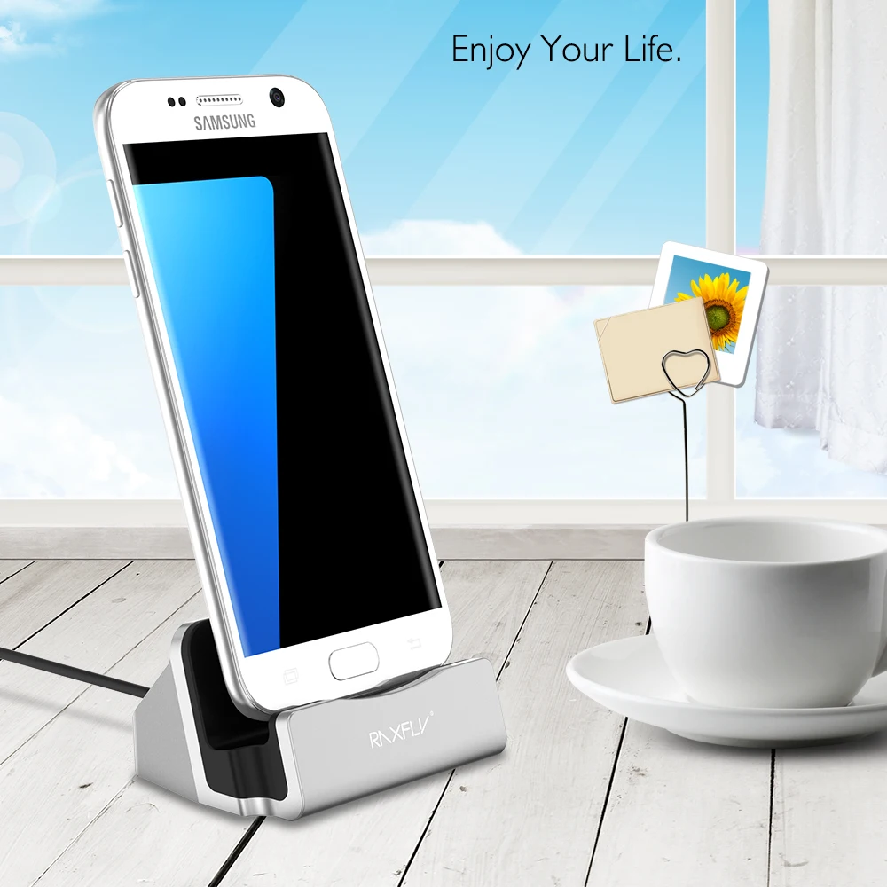 RAXFLY Mini Micro Plug зарядный держатель для Samsung Galaxy S6 s7 Edge S5 Note 3 4 5 J3 j5 j7J1 2017 универсальный