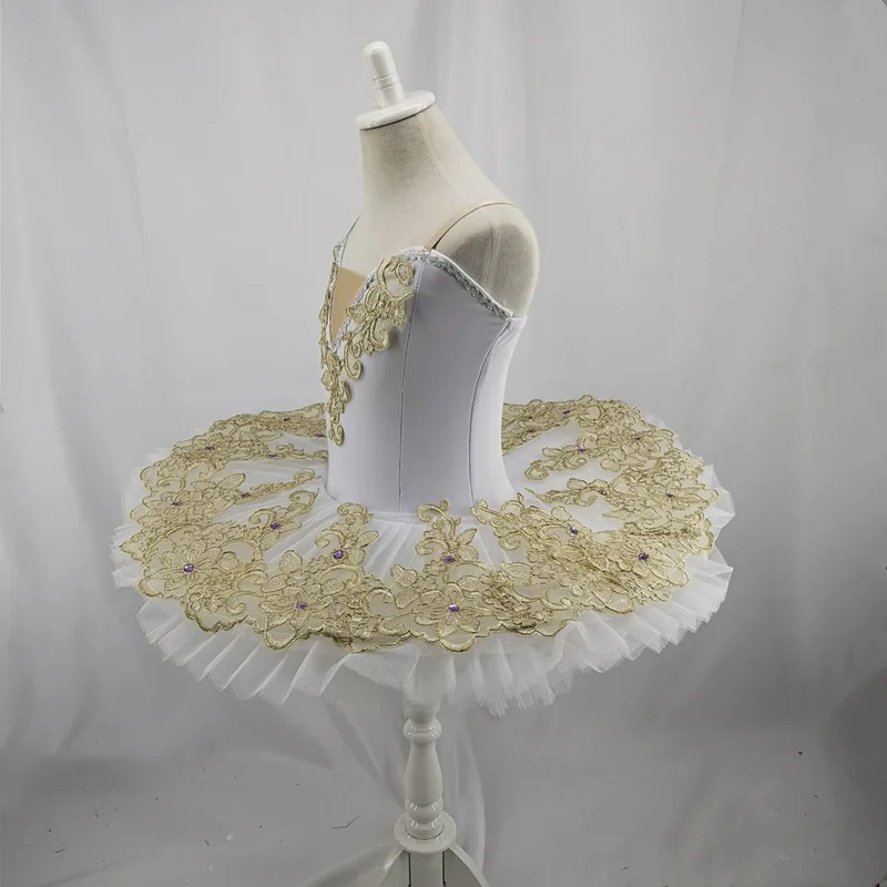 Профессиональная балетная пачка для детей фиолетовая белая балетный костюм