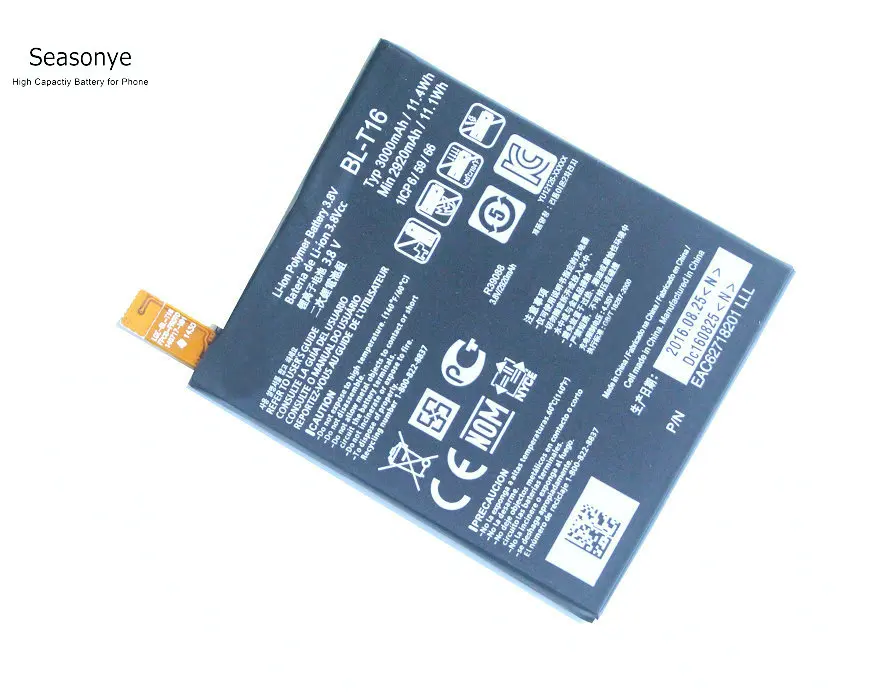 Сменный аккумулятор Seasonye BL T16/BL T16/BLT16 3000 мАч + инструменты для LG H955A H959 G Flex 2 Vu 4 Vu4 H950