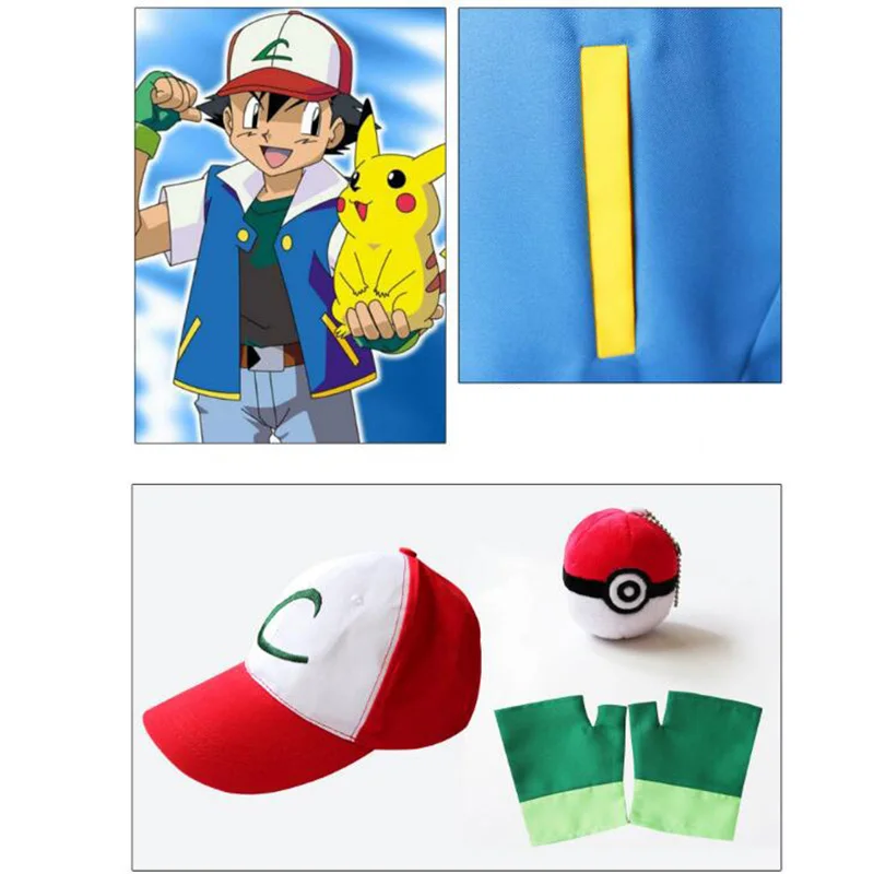 COSHER Pokemon xiaozhi Аниме Косплей костюмы косплей бомбер женская одежда Вечерние