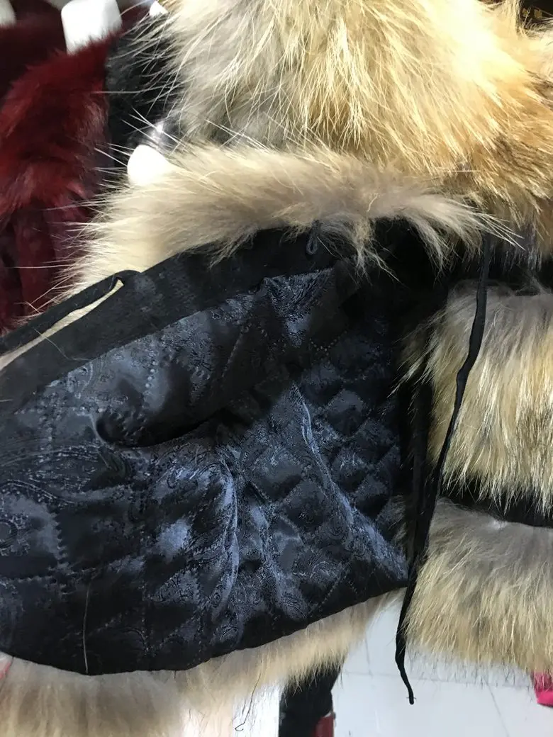 Женская Шуба из натурального меха жилет енота на любой размер | одежда